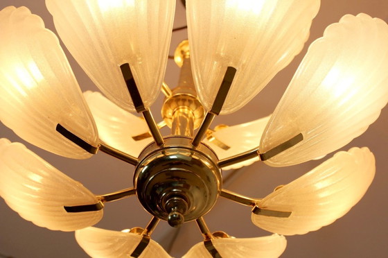 Image 1 of Novaresi Milano Glas -Kronleuchter