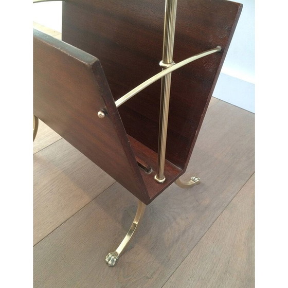 Image 1 of Zeitschriftenständer mit Klauenfüßen von Maison Jansen, 1940