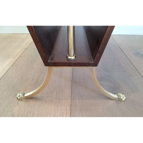 Image 1 of Zeitschriftenständer mit Klauenfüßen von Maison Jansen, 1940