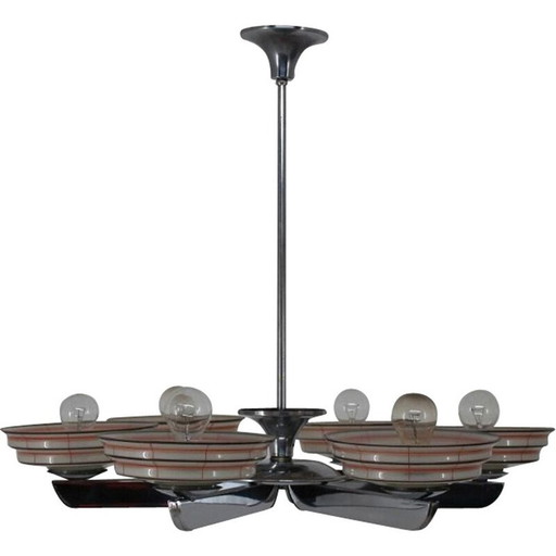 Vintage-Kronleuchter im Art déco-Stil, 1930