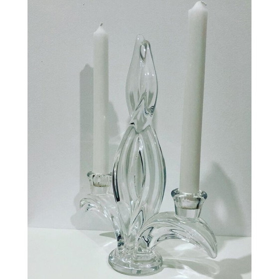 Image 1 of Vintage-Kristall-Kerzenhalter aus Valves