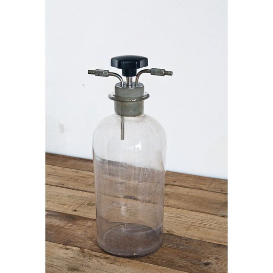 Image 1 of Paar alte Glasflaschen, Spanien 1960