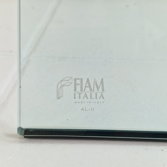 Image 1 of Vintage-Tisch "Tango" aus Glas von Fabio Di Bartolomei für Fiam Italia