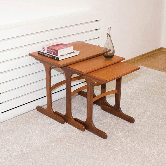 Image 1 of Vintage Fresco Nisttische von G-Plan, UK 1960