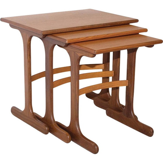 Image 1 of Vintage Fresco Nisttische von G-Plan, UK 1960