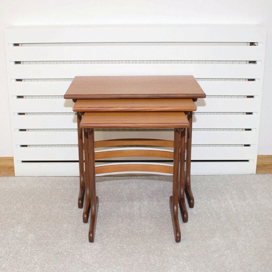 Image 1 of Vintage Fresco Nisttische von G-Plan, UK 1960