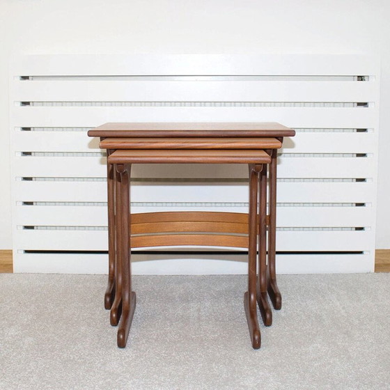 Image 1 of Vintage Fresco Nisttische von G-Plan, UK 1960