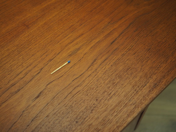 Image 1 of Teakholz-Schreibtisch, Dänisches Design, 1970er Jahre, Produktion: Dänemark