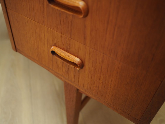 Image 1 of Teakholz-Schreibtisch, Dänisches Design, 1970er Jahre, Produktion: Dänemark