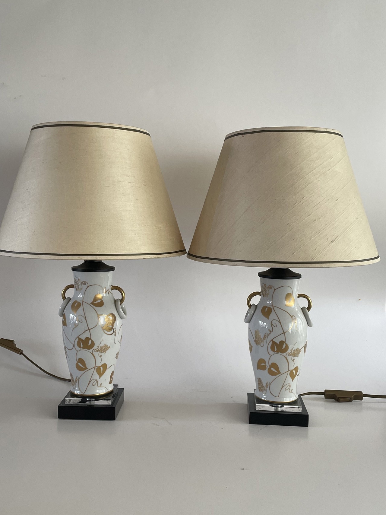 2x Guilia Mangani Tischlampen