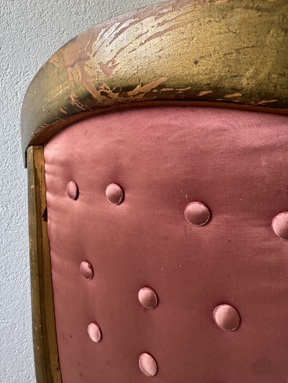 Image 1 of Satin Ball Stühle Napoleon 3 (X2)