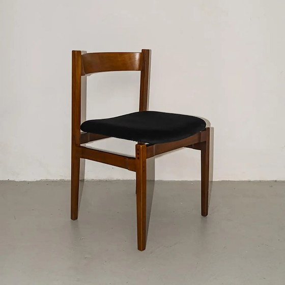 6x Cassina 101 Esszimmerstühle von Gianfranco – Wood, Vintage (photo 4 of 5)