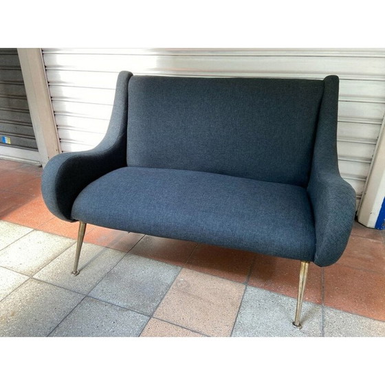 Image 1 of Sitzbank im Vintage-Stil Lady Marco Zanuso, 1960er Jahre