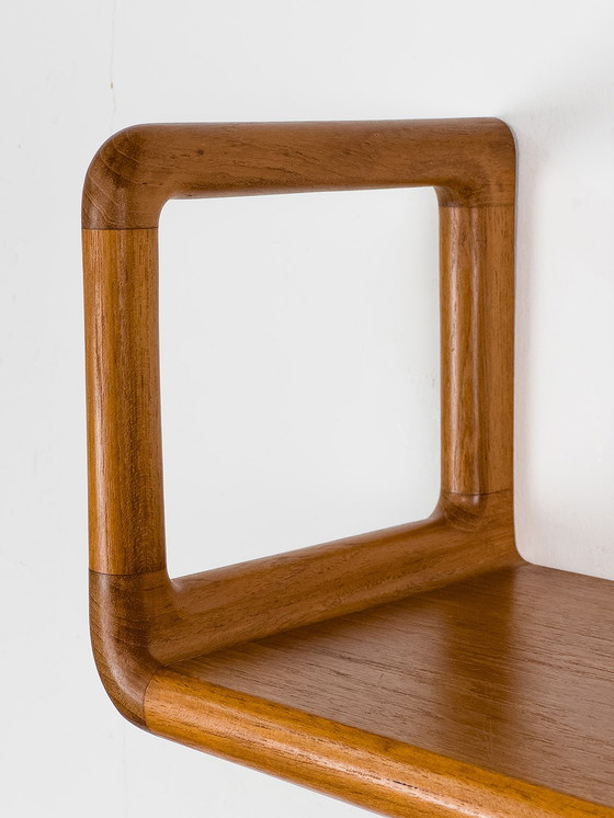 Image 1 of Mid-Century Teak Wall Shelf from Dyrlund