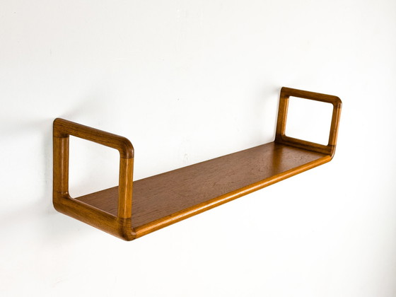 Image 1 of Mid-Century Teak Wall Shelf from Dyrlund