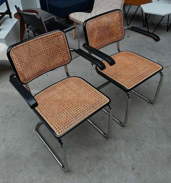 Image 1 of 4X Thonet Cesca Stuhl von Marcel Breuer