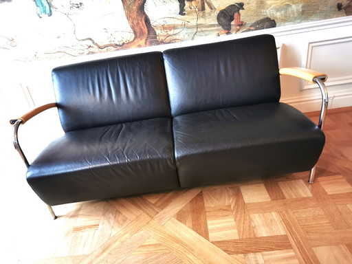 Leolux Scylla 2½-Sitzer-Sofa und Leolux Scylla-Sessel