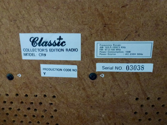 Image 1 of Classic Collector'S Edition Radio-Kassettenrekorder Wallbox Jukebox.