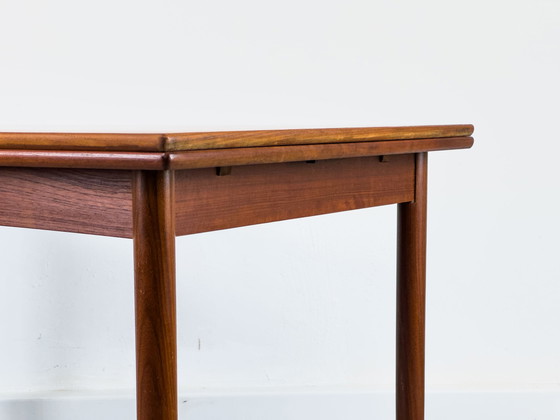 Image 1 of Danish Extendable Teak Dining Table, 1960S