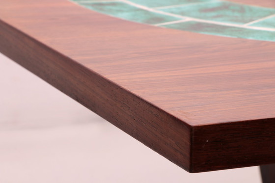 Image 1 of Design Couchtisch mit Keramikfliesen, 1960