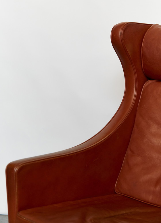 Image 1 of Model 2204 Wingback Chair By Børge Mogensen For Fredericia, 1970S