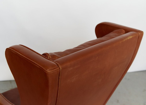 Image 1 of Model 2204 Wingback Chair By Børge Mogensen For Fredericia, 1970S