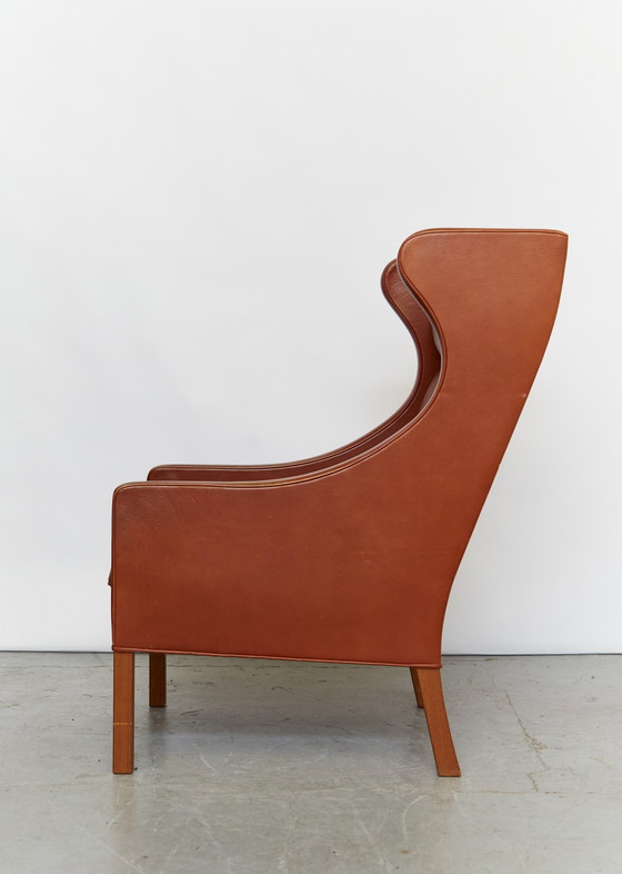 Image 1 of Model 2204 Wingback Chair By Børge Mogensen For Fredericia, 1970S