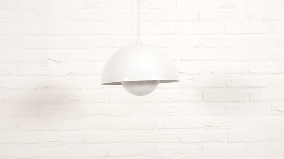 Image 1 of Vintage-Hängeleuchte | Blumentopf | Verne Panton