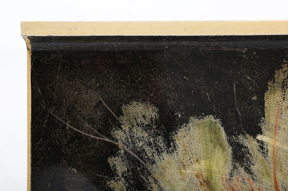 Image 1 of Belgischer bemalter Couchtisch von De Coene Frères, 1950er Jahre