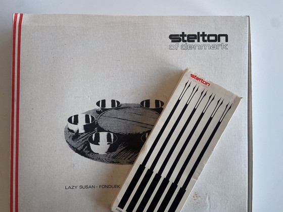 Image 1 of Großes Stelton Fondue Set By Peter Holmblad Denmark