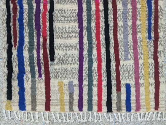 Image 1 of Berberteppich - 250 Cm X 151 Cm - Farbige Wolle