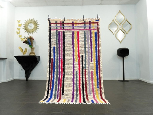 Berberteppich - 250 Cm X 151 Cm - Farbige Wolle