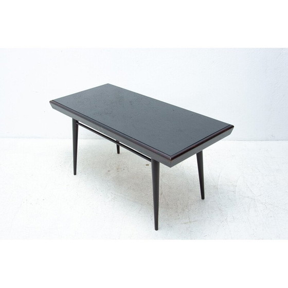 Image 1 of Alter Couchtisch aus Opaxitglas von Interiér Praha, Tschechoslowakei 1960