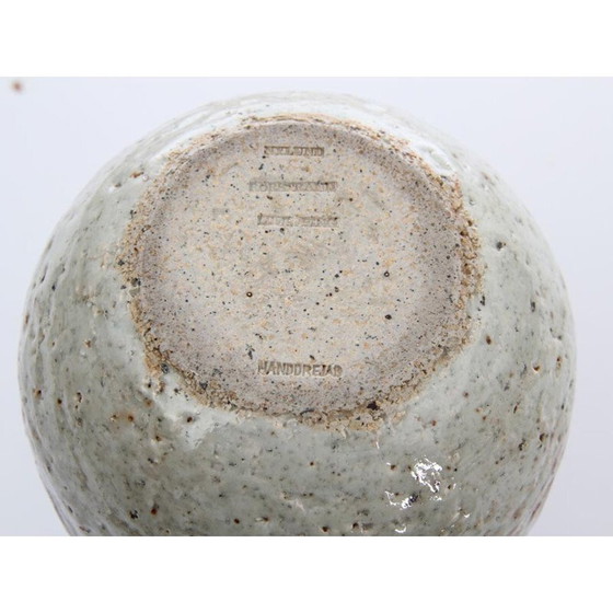 Image 1 of Skandinavische Vase aus braunem Sandstein von Gunar Nylund für Rorstrand - 1960er Jahre