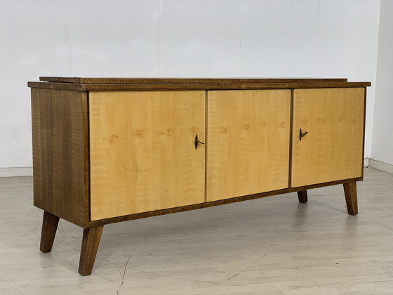 Image 1 of 60er jahre anrichte kommode sideboard wohnzimmerschrank vintage