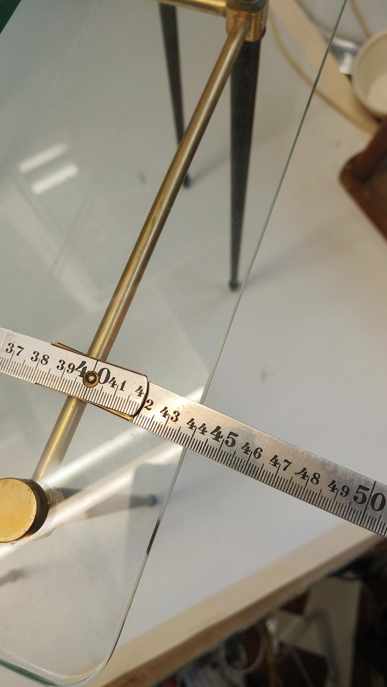 Image 1 of 2 Maison Jansen Hollywood Regency Stil Elegante Französische Beistelltische