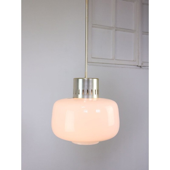 Image 1 of Mid Century Opal-Pendelleuchte