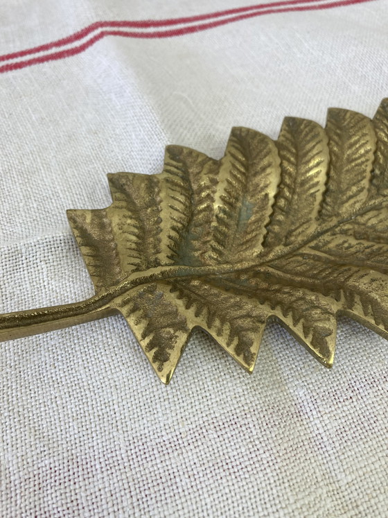 Image 1 of Vide Poches Feuille Vintage