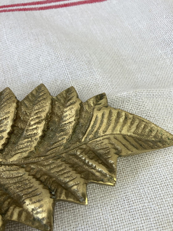 Image 1 of Vide Poches Feuille Vintage