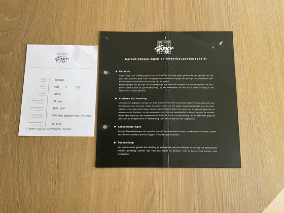 Image 1 of Teppichschild Teppich Sauvage