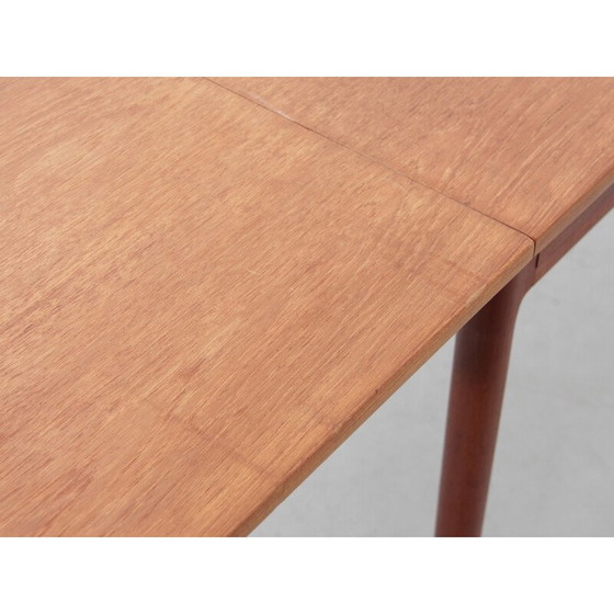 Image 1 of Vintage Teakholz Schreibtisch mit 2 Klappen