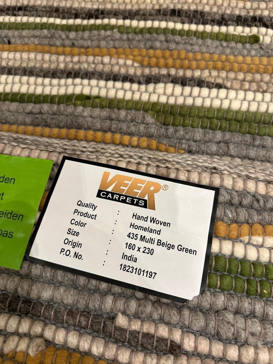 Image 1 of Veer Carpets Teppich 435 Multi Grün