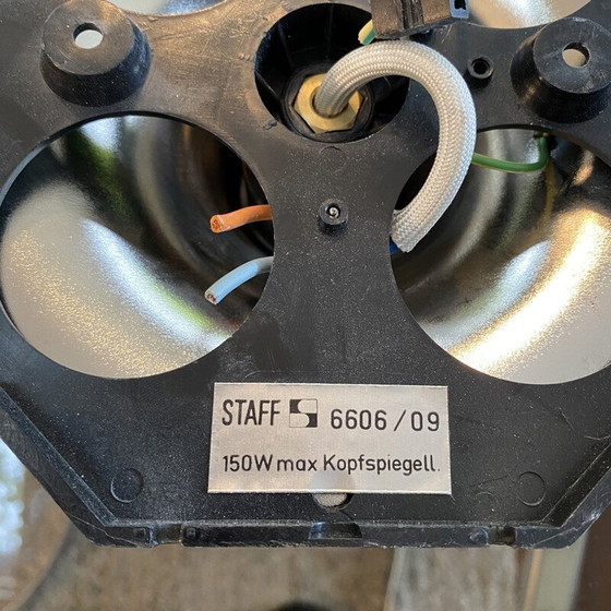 Image 1 of Vintage Spaceage Wandleuchte von Motoko Ishii für Staff 1960s