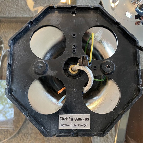 Image 1 of Vintage Spaceage Wandleuchte von Motoko Ishii für Staff 1960s