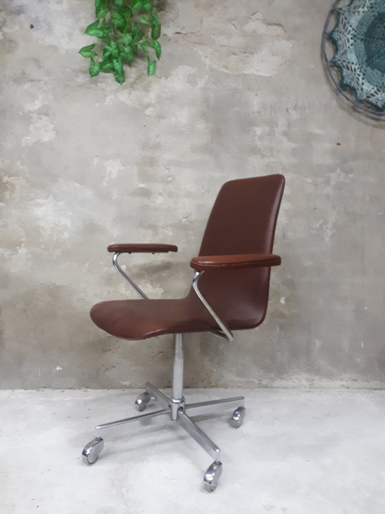 Image 1 of 60er Jahre Vintage Büro-Drehstuhl