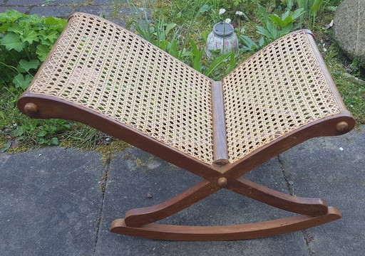 Schaukel-Fußstütze Vintage