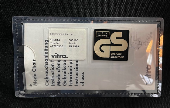 Image 1 of 8x Vitra Meda Stuhl 1999