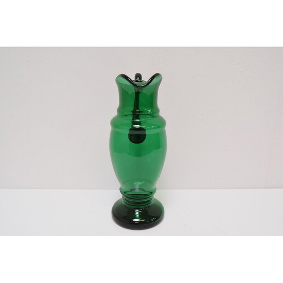 Image 1 of Krug aus tschechischem Glas von Glasswork Novy Bor, Tschechoslowakei 1930er Jahre