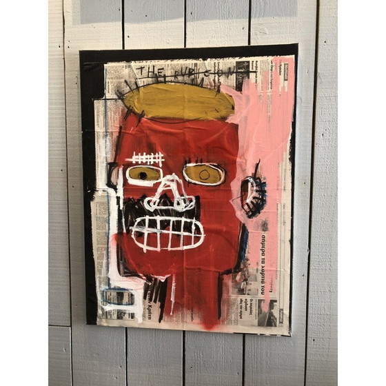 Image 1 of Vintage Öl auf Leinwand von Julien Moro-lin, Frankreich