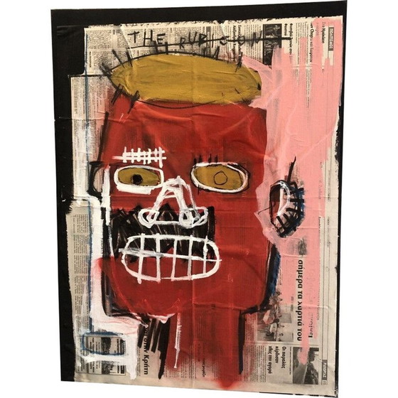 Image 1 of Vintage Öl auf Leinwand von Julien Moro-lin, Frankreich